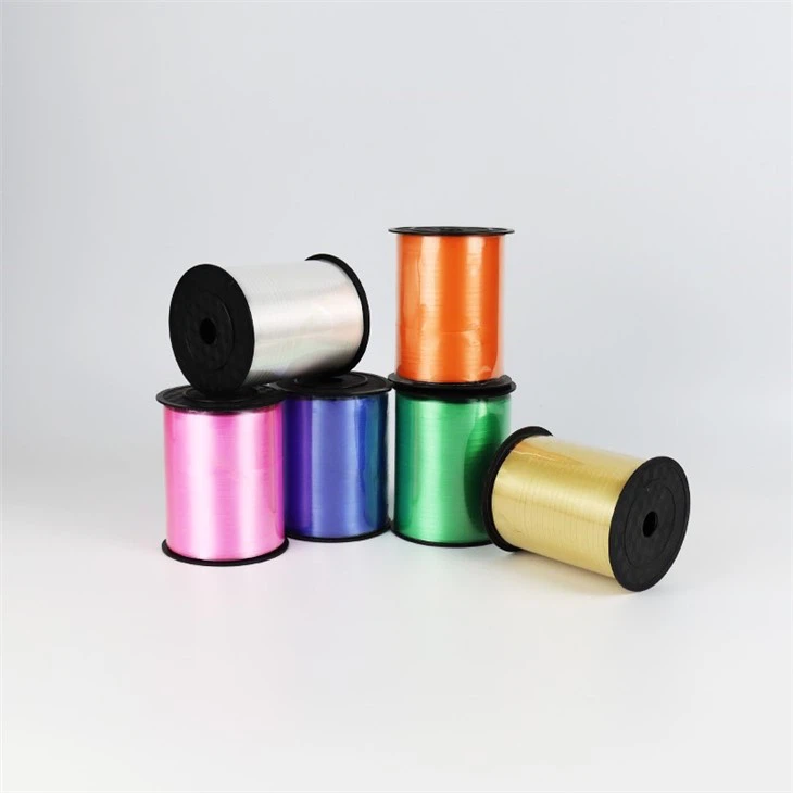 5mm Wide Metallic Curling Ribbon For Balloon Accessories Or Gift Wrap